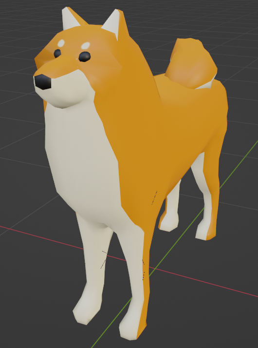 Lowpoly Dog